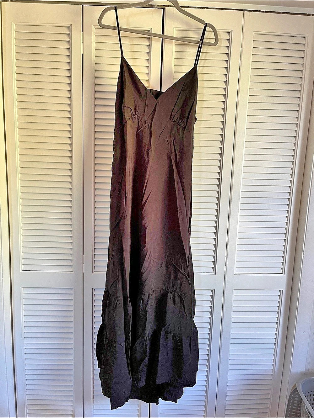 A New Day Open-Back Maxi Dress Black XL